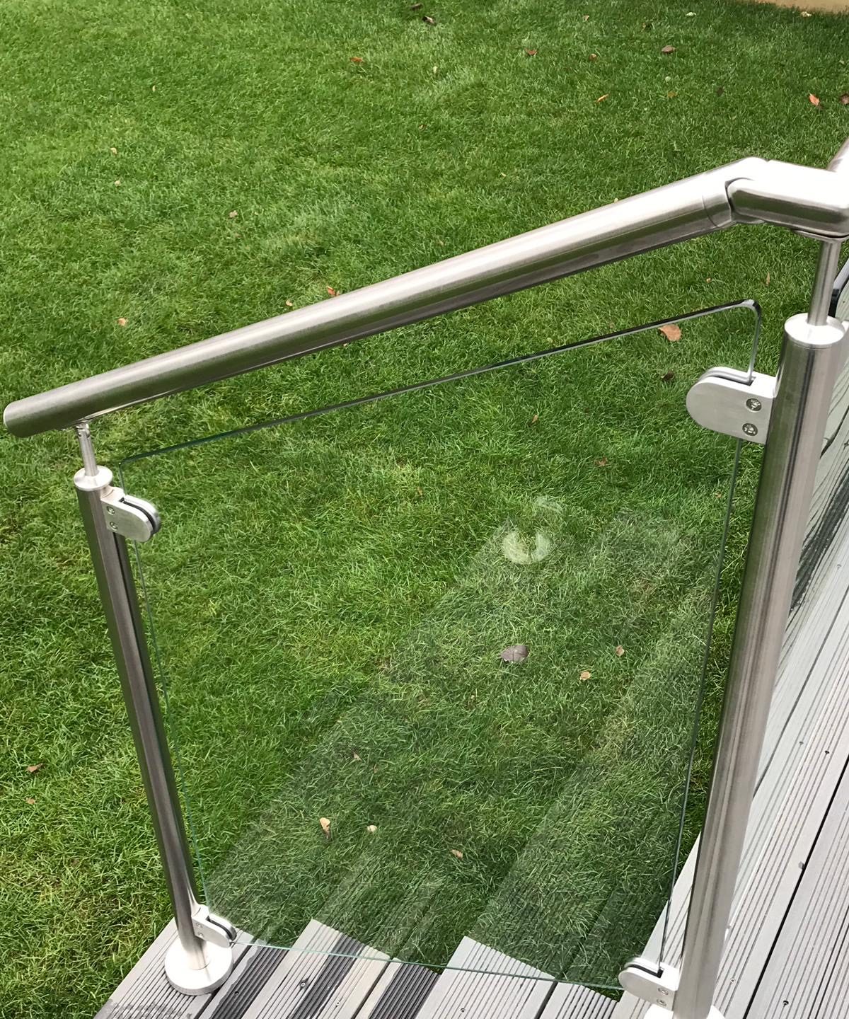 glass balustrades for gardens chinnor