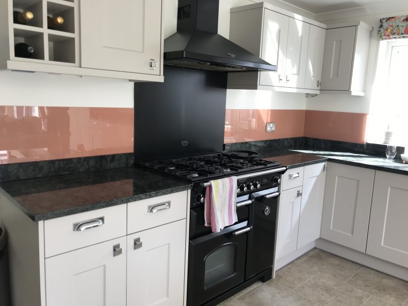 coloured glass splashbacks chinnor oxfordshire