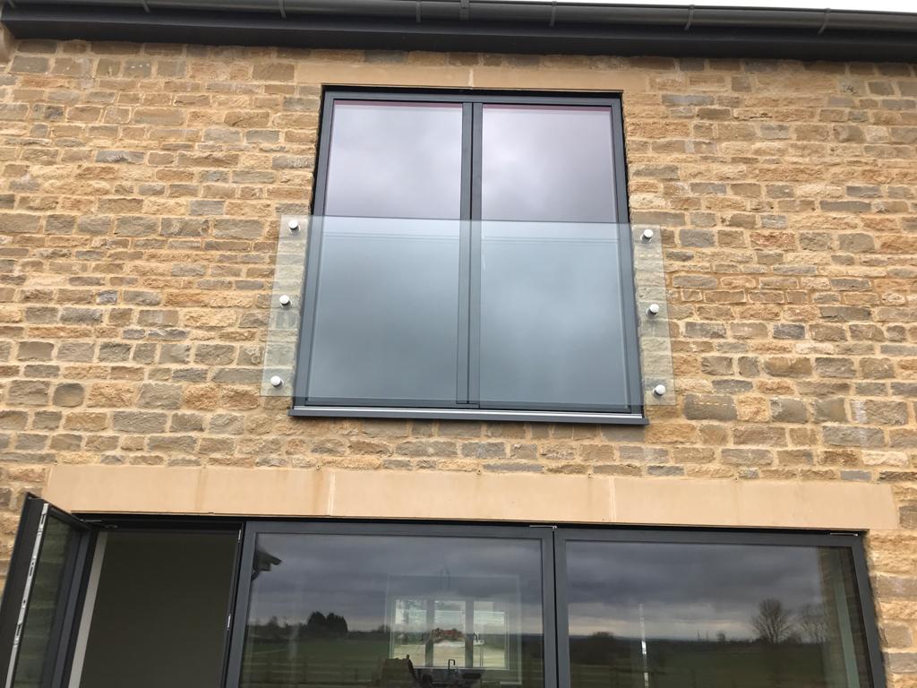 Juliet Balcony Glass Balustrade High Wycombe